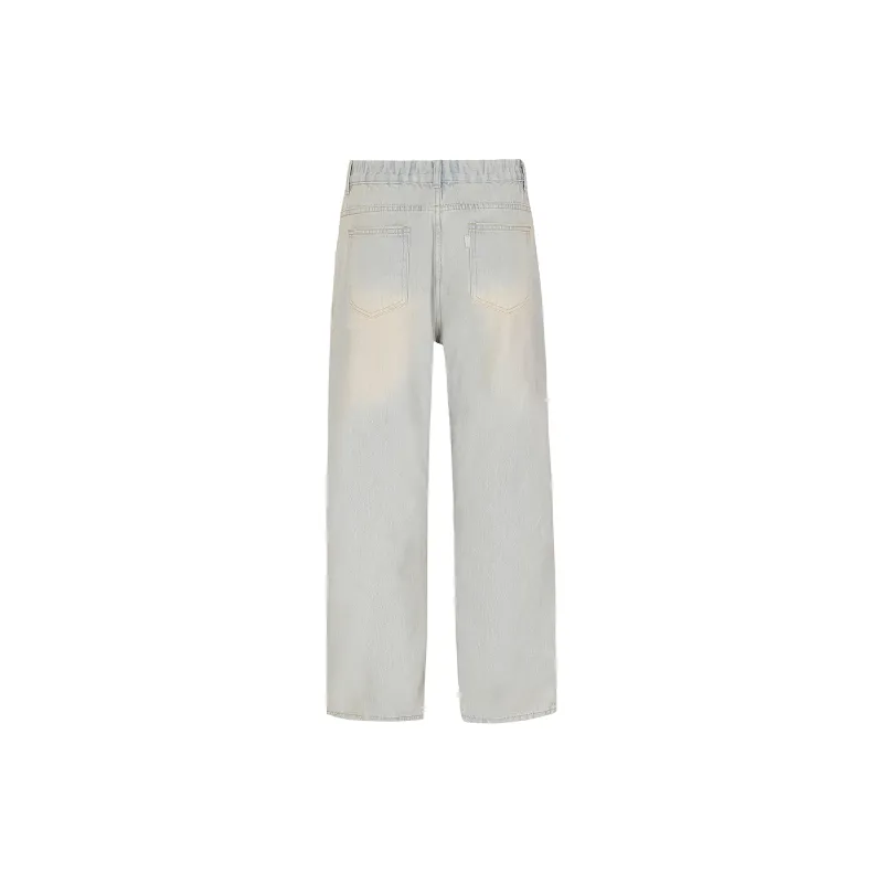 BIPOLAR Pants Unisex Light Blue-1