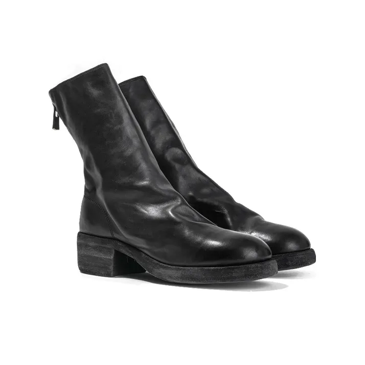 GUIDI 788Z Ankle Boots Men's Black-2