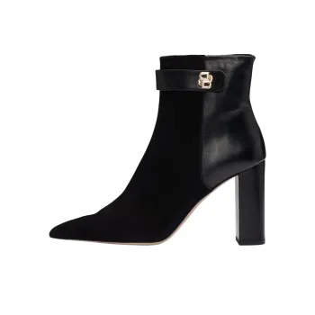 HUGO BOSS Ankle Boots 9cm Women's Black