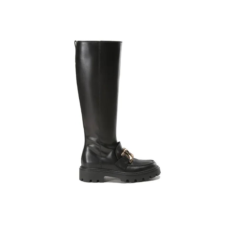 TOD'S Knee high Boots Women's Black-1