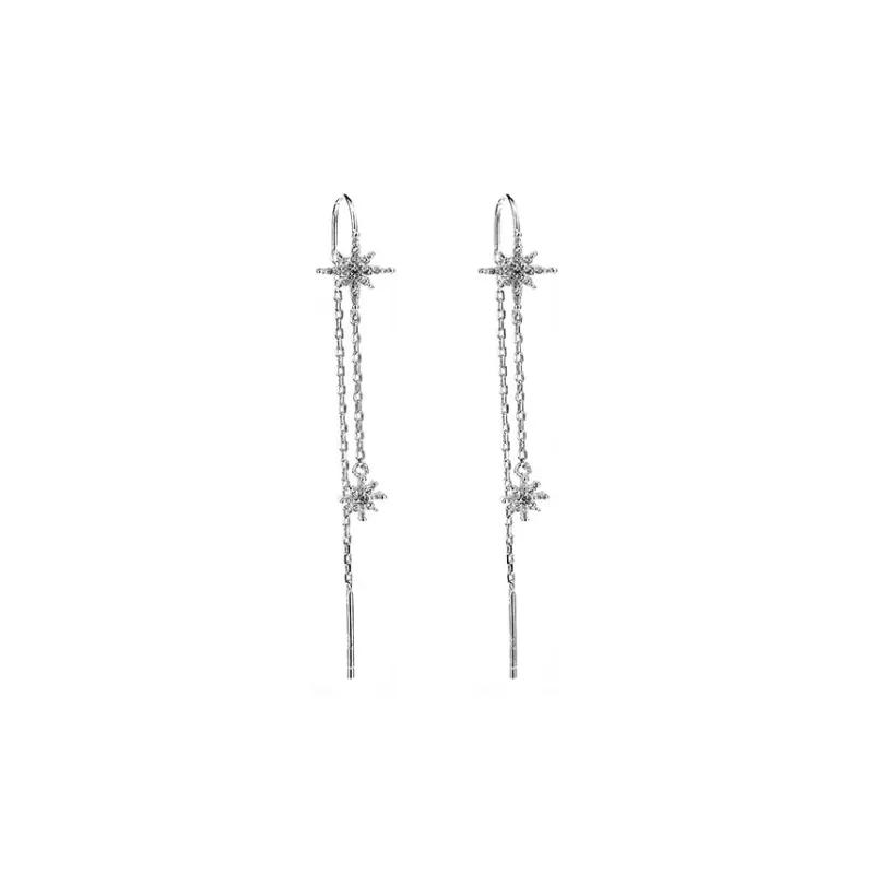 MONI JEWELLERY S925 Sterling Silver Drop Earrings Women's-0