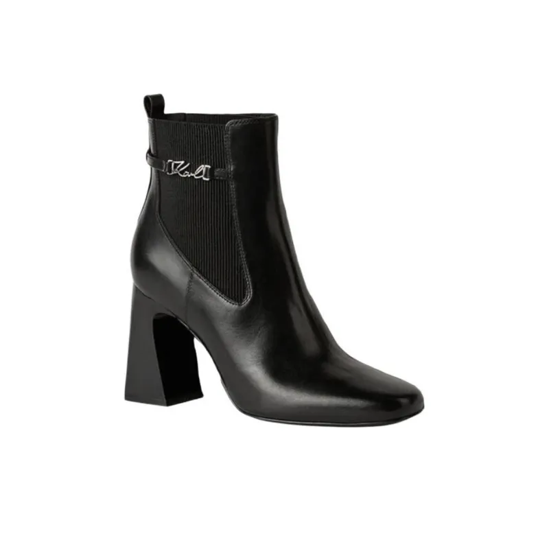 KARL LAGERFELD / Karl Lagerfeld Jeans Astra Nova Leather Boots Women's-1