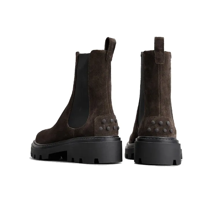 TOD'S Suede Chelsea Boots Women's-3