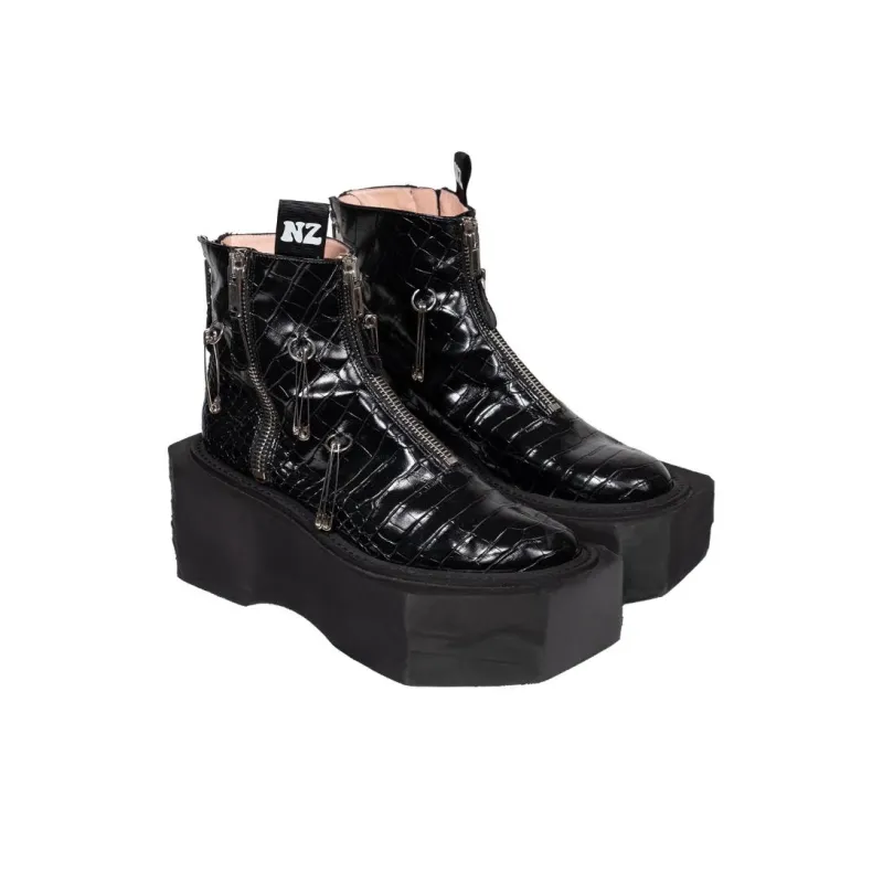 NATASHA ZINKO Ankle Boots Women's Black-2