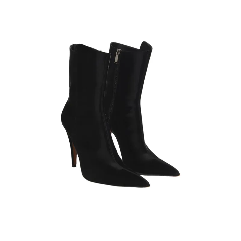 Alexander McQueen Birdee Pointed Toe Ankle Boots Women's-2