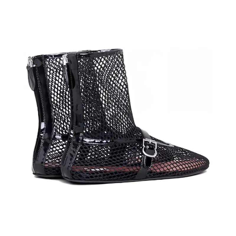 Alaia Ankle Boots Women's Black-2