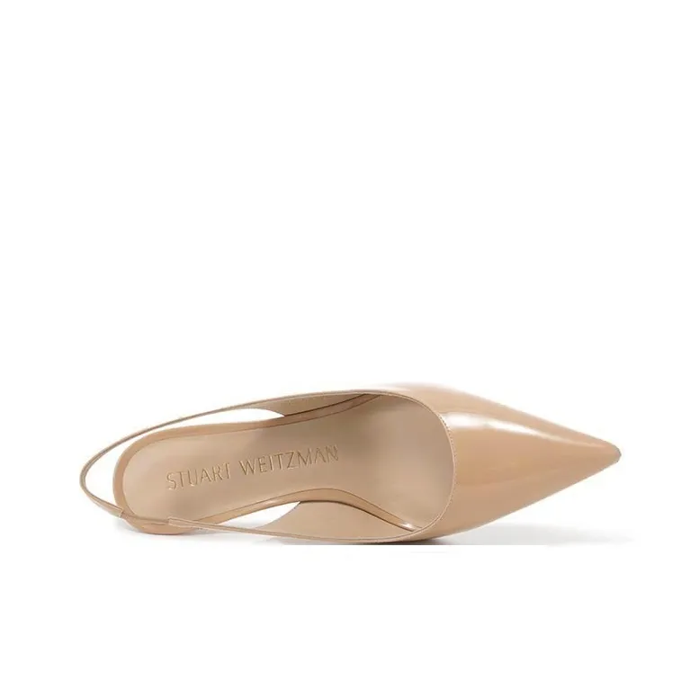 Stuart Weitzman/SW Slim Heel High Heels 7.5cm Women's Nude-3