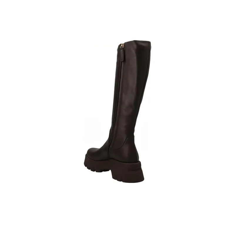 GIANVITO ROSSI Polished-finish Ridged-sole Boots-3
