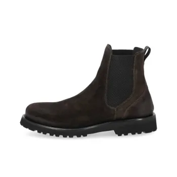 WOOLRICH Ankle-Length Chelsea Boots Men's Dark Brown