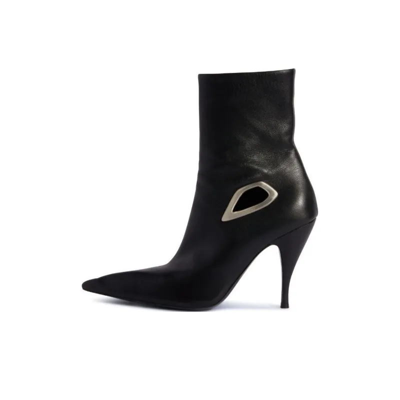 OFF WHITE Crescent Ankle Boots Women's-0