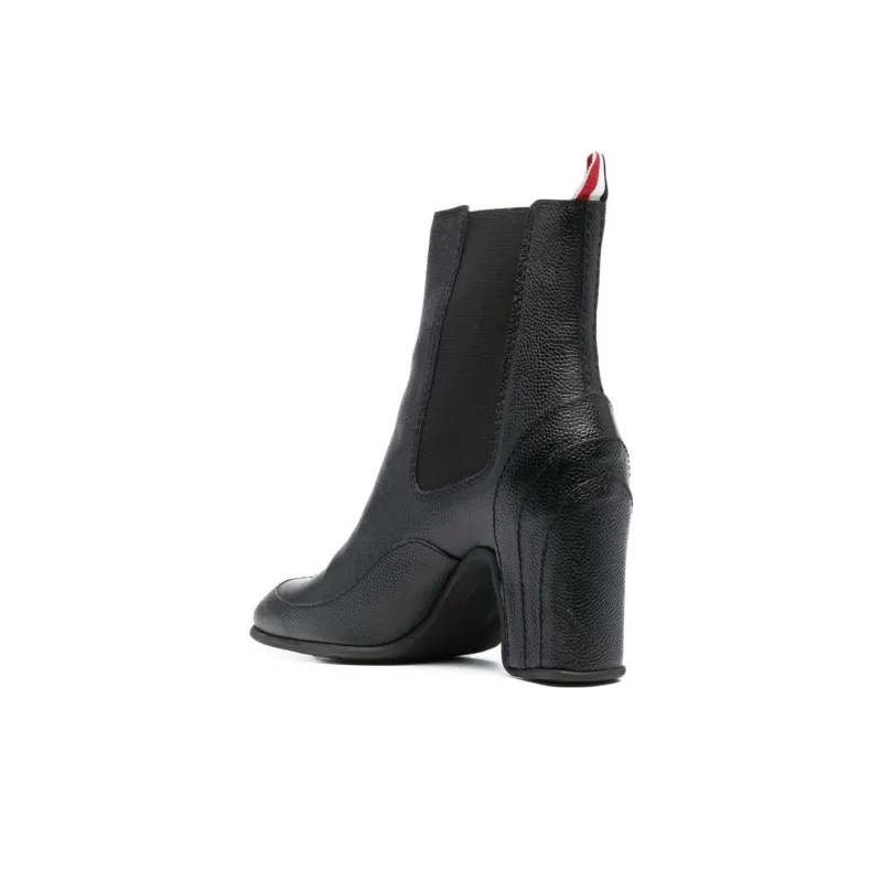 THOM BROWNE Wingtip Galosh Ankle 75mm Booties-4