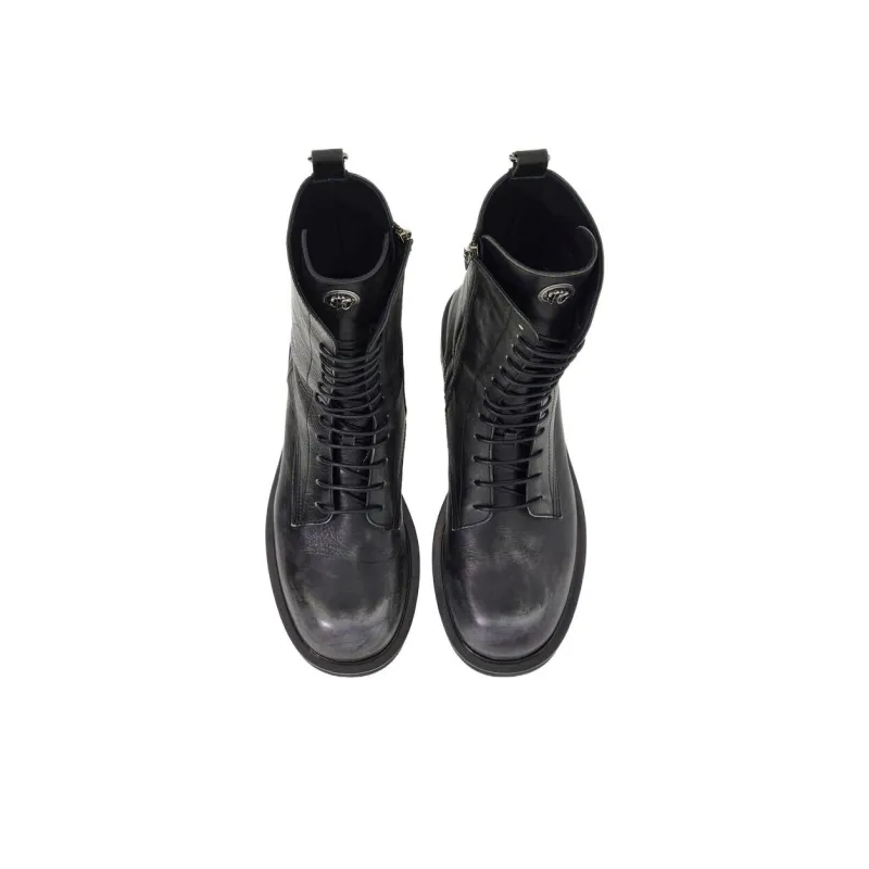 Roberto Cavalli Ankle Boots Men's Black-4