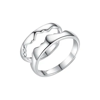 ZUOHUO S925 Silver Rings Unisex