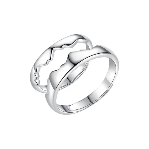 ZUOHUO S925 Silver Rings Unisex