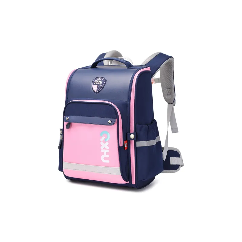 Seven Star Fox Oxford Cloth Student Backpack Elementary School Backpack Large Size Unisex Multicolor-11