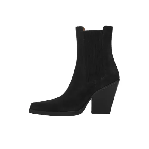 Paris Texas Short Chelsea Boots 10cm Women's Black