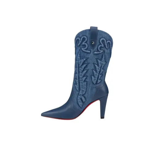 CL Santiabooty Ankle Boots 8.5cm Women's Blue
