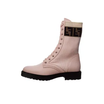 FENDI Rockoko Boots Pink Women's