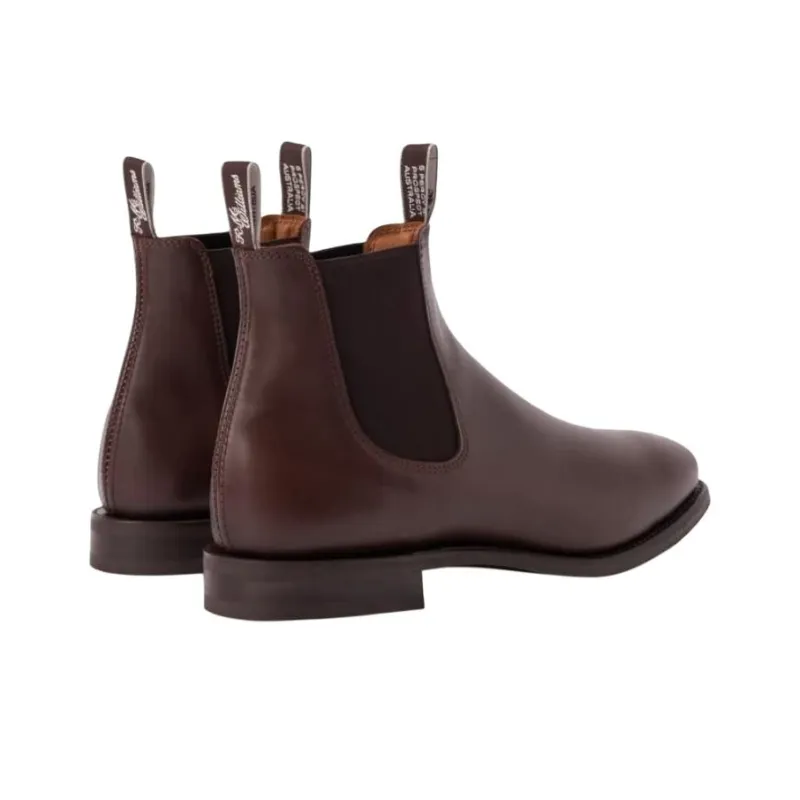 R.M.WILLIAMS Armadale Short Chelsea Boots Men's Brown-4