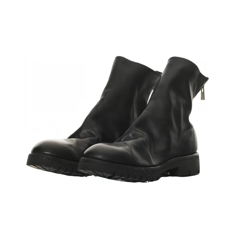 GUIDI 796LV Leather Ankle Boots-2