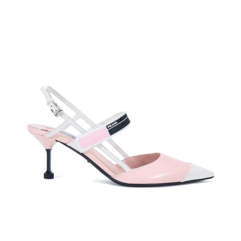PRADA High Heels Women's Pink White-1