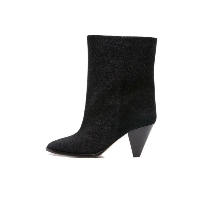 ISABEL MARANT Rouxa Suede 85mm Boots-0