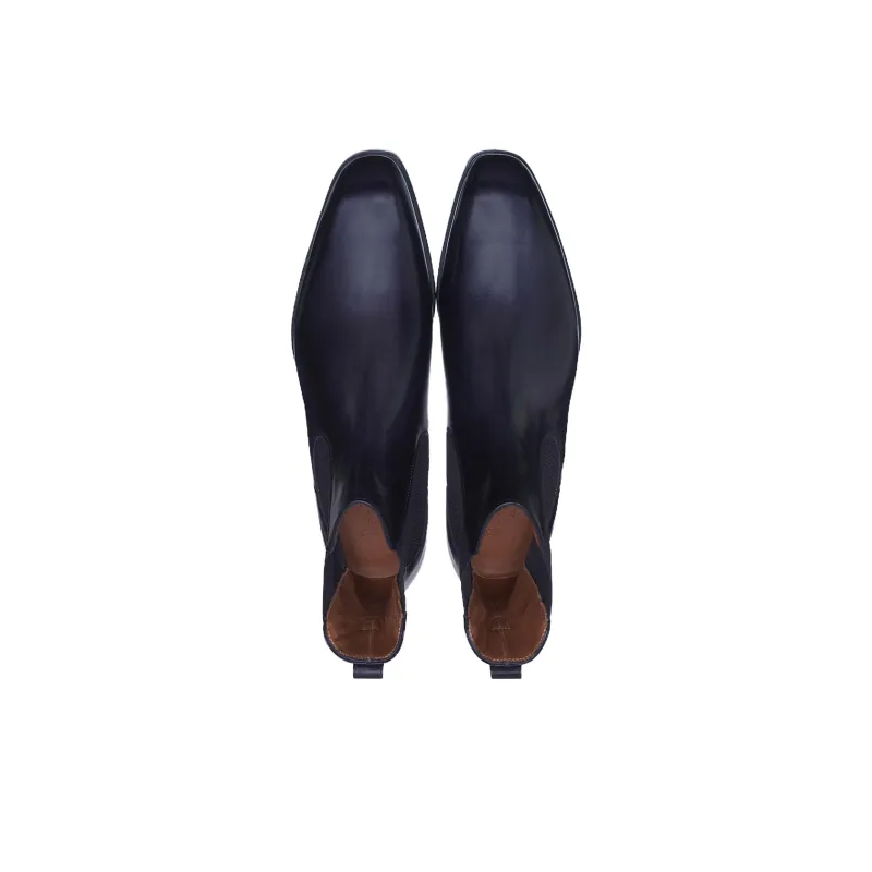 BERLUTI Short Chelsea Boots Men's Black-3