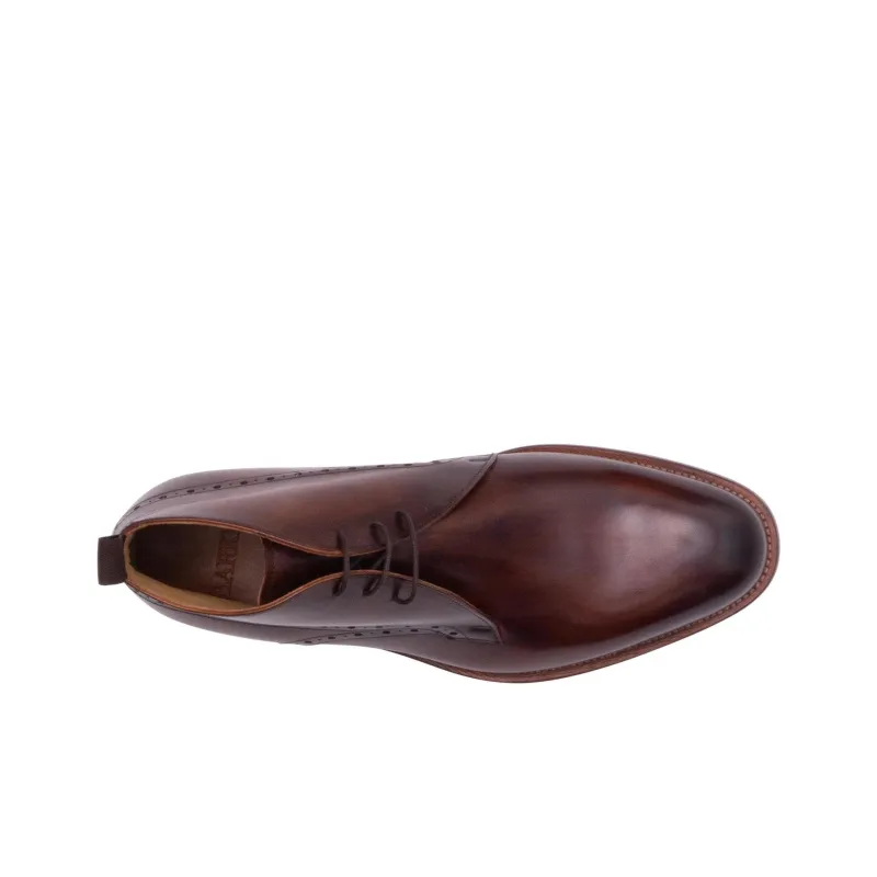 BARKER Chukka Ankle Boots Men's Chocolate-3