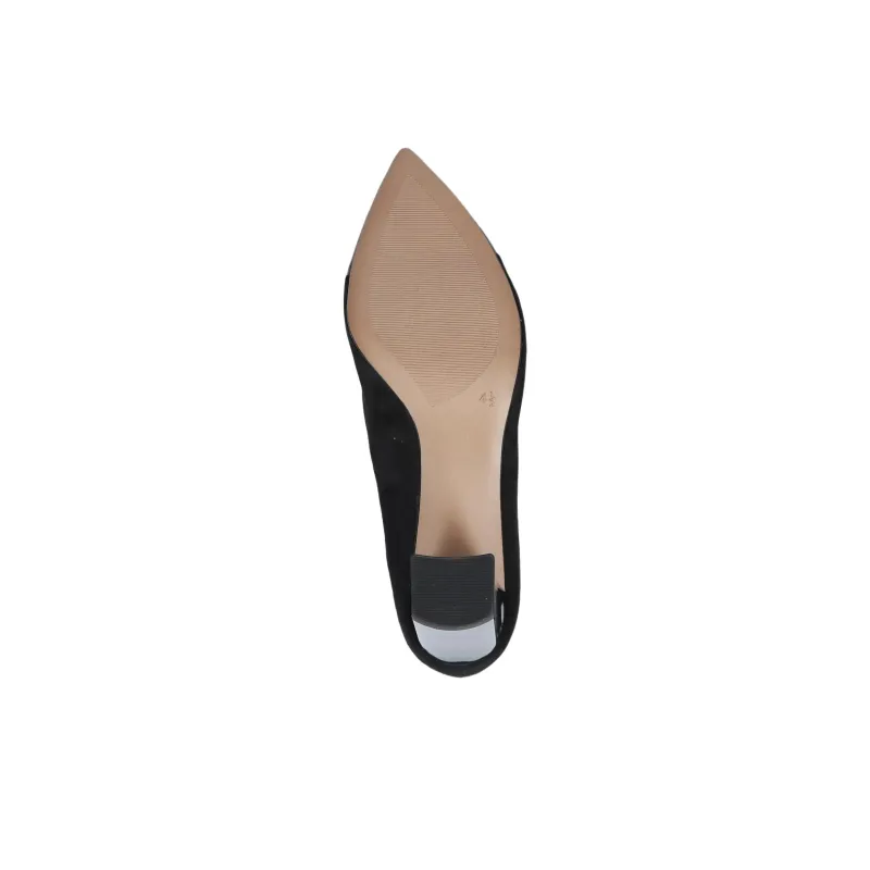 CAPRICE Effi Block Heel High Heels 8.5cm Women's Black-6