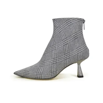 Jimmy Choo Kix 65 Ankle Boots Women's Black White