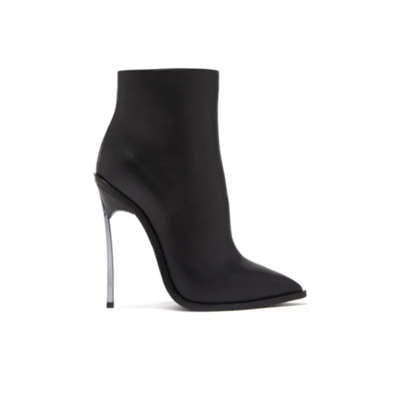 Casadei Pointed Leather Boots-1