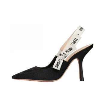 DIOR J'Adior Slim Heel High Heels 10cm Women's Black