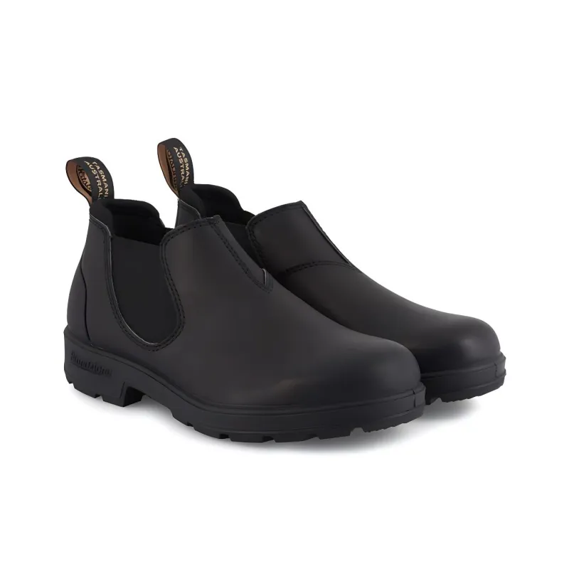 Blundstone Ankle Length Chelsea Boots Men's Black-3