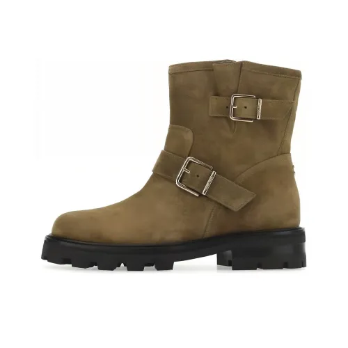 Jimmy Choo Youth II Ankle Boots Women's Green