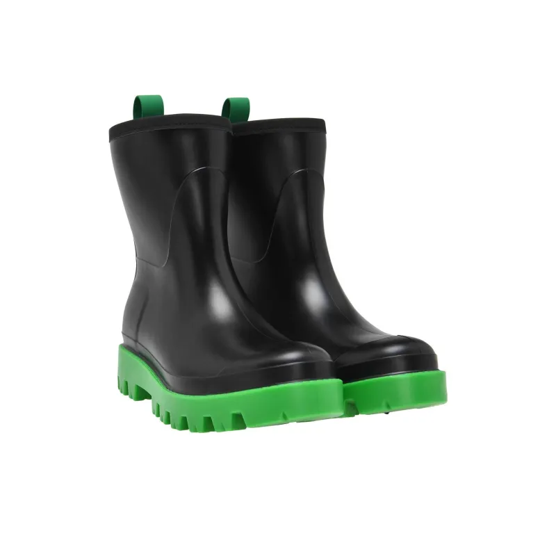 GIA BORGHINI Fashion Ankle Boots Women's Black Green-2