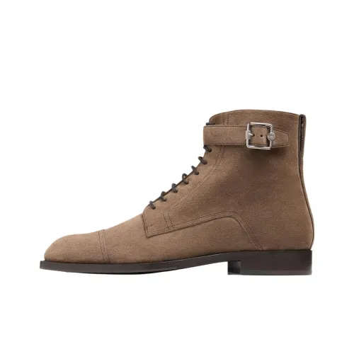 Jimmy Choo Finnion Ankle Boots Men's Umber