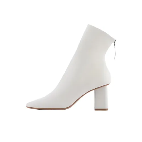 EMPORIO ARMANI Ankle Boots Women's White