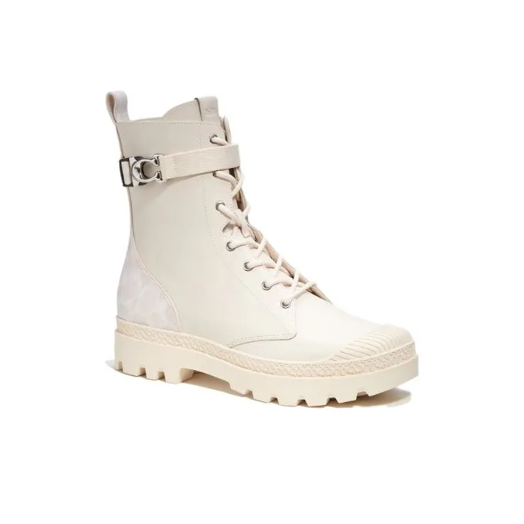 COACH Tucker Ankle Boots Men's Beige-1
