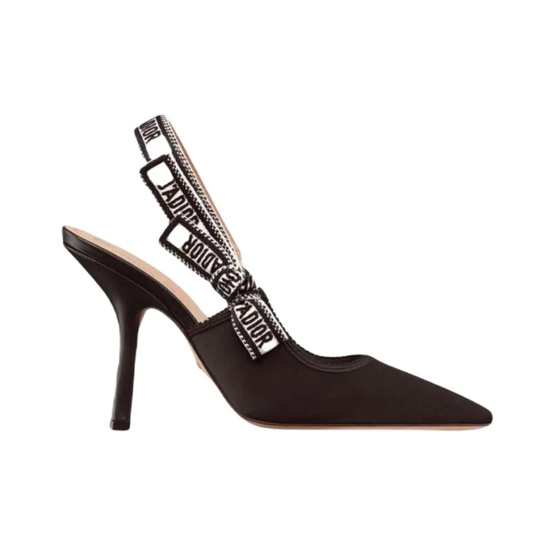 DIOR J'Adior Slim Heel High Heels Women's Black-1