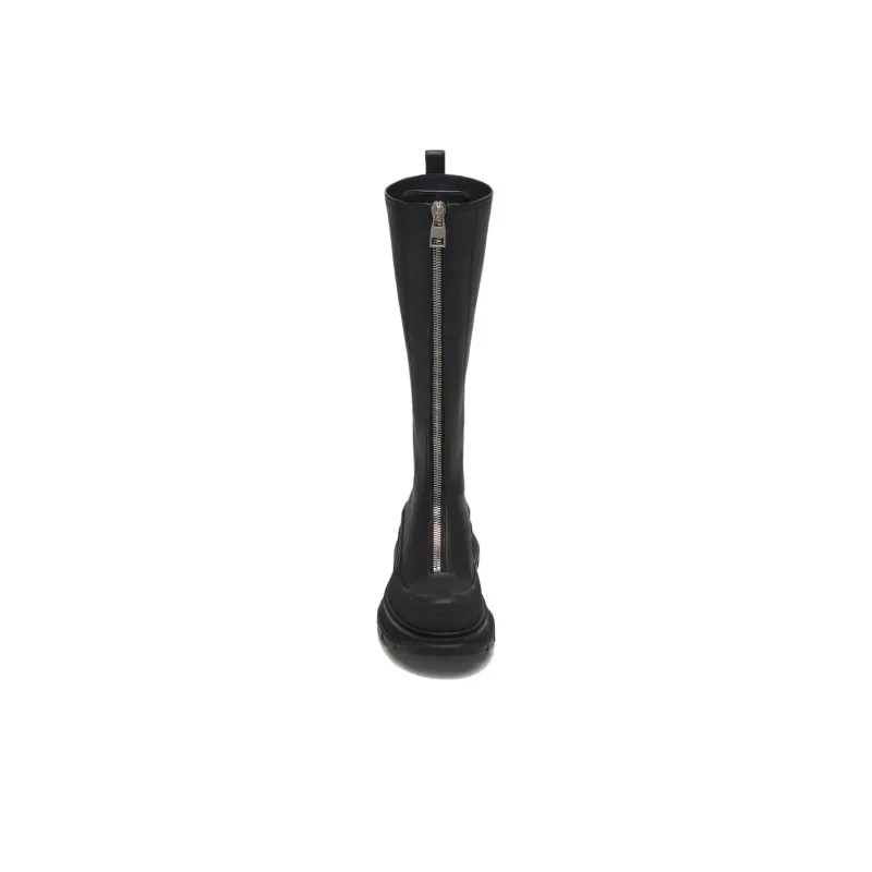 Alexander McQueen Tread Slick Front-Zipped Boots Women's-2