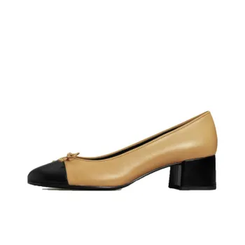 TORY BURCH 45mm Cap toe Leather Pumps
