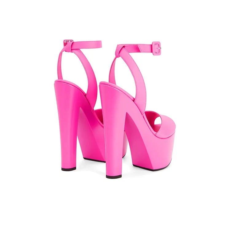 Giuseppe Zanotti/GZ Tarifa Cone Heel Strap Sandals Women's Pink-2