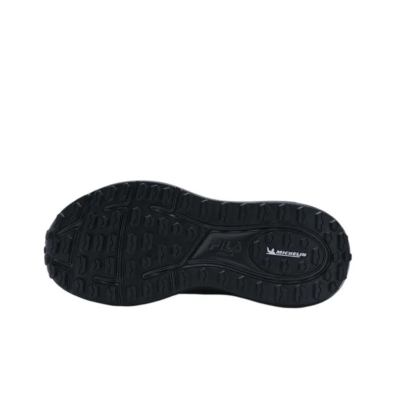 FILA BOA EXPLORER Anti Slip Wear Resistant Mid Top Outdoor Shoes Men's Black-4