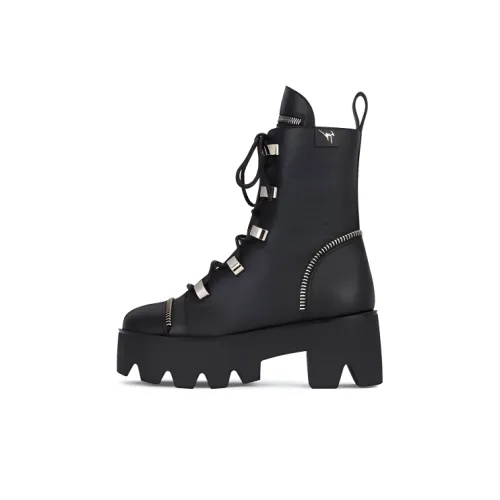 Giuseppe Zanotti Chunky Sole Combat Boots Women's