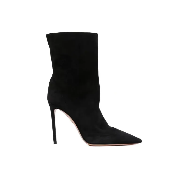 AQUAZZURA Pointed-toe Ankle Boots-1
