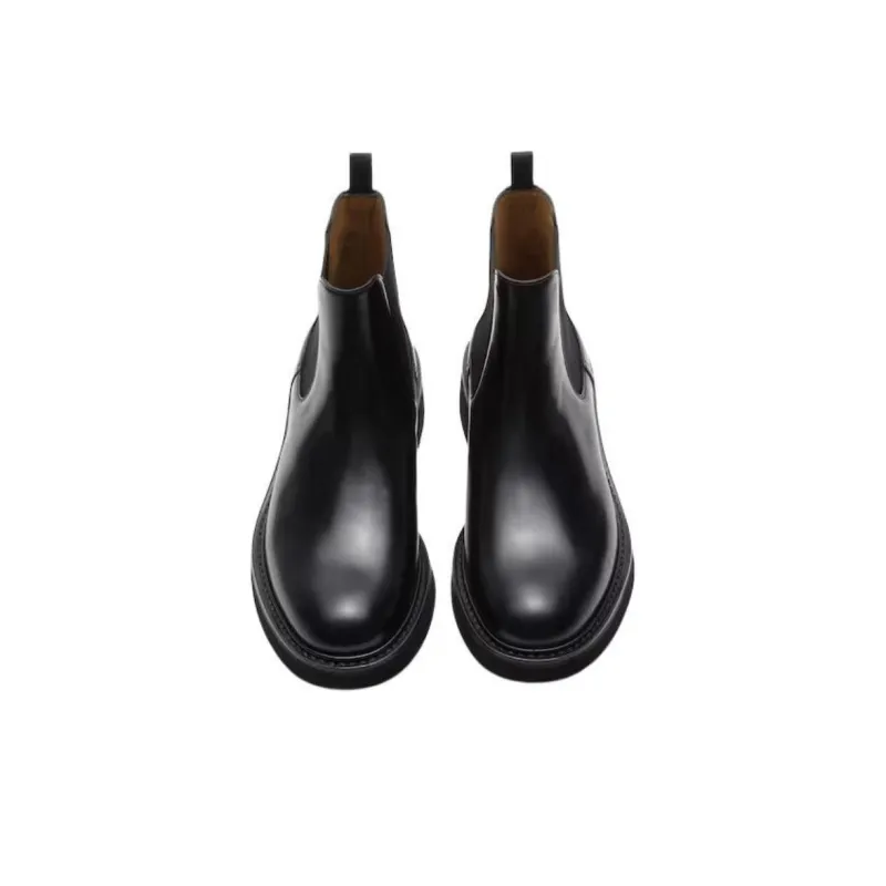 CHURCH'S Leicester Chelsea Boots Men's Black-4