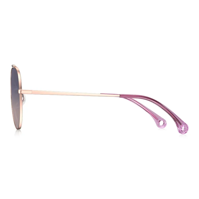 PARIM Stainless Steel Aviator Sunglasses Kids' Rose Gold-10