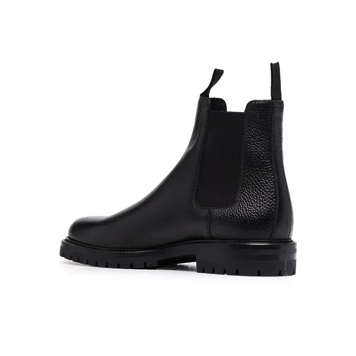 COMMON PROJECTS Short Chelsea Boots Men's Black-1