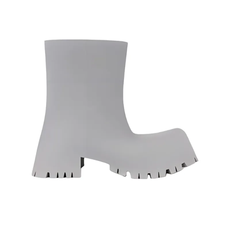 Balenciaga Trooper Ankle Boots Men's Gray-1