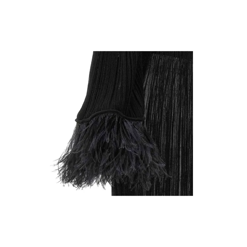 Antonino Valenti Long-Sleeved Dresses Women's Black-3